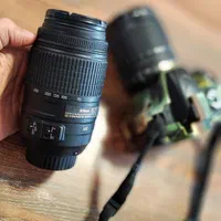 دوربین عکاسی با دو لنز|دوربین عکاسی و فیلمبرداری|مشهد, راهنمایی|دیوار