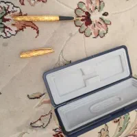 فروش خودنویس قدیمی نوک طلای ۱۸ عیار ورنگ طلایی|کلکسیون اشیاء عتیقه|پردیس, فاز ۱۱|دیوار