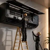 استخدام نیرو کمکی کولر گازی
