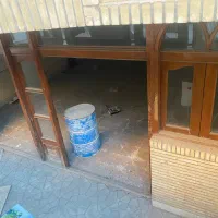 درب چوبی