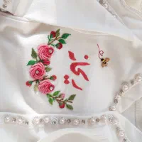گلدوزی ست سیسمونی|کفش و لباس بچه|شیراز, جانبازان|دیوار