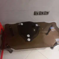 ۳عددمیزجلومبلی شیشه ای