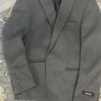 کت شلوار زغالی
