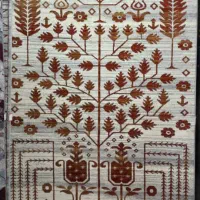 فرش قالیچه ۴ متری|گلیم، جاجیم، گبه|رشت, بازار|دیوار