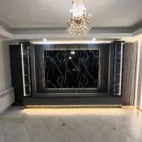 کاغذ دیواری کناف لاین نوری تی وی وال تخریب بازسازی