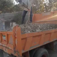 حمل نخاله تهیه شن و ماسه و خاک باغچه با خاور