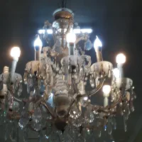 پک سه عددی لوستر مجلسی زیبای ۱۴ شاخه