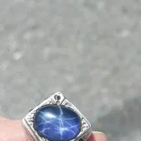 انگشتر یاقوت استار جواهرات22 گرمه