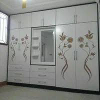 کمددیواری CNC در طرح های مختلف|جاکفشی، کمد، دراور|اردبیل, |دیوار