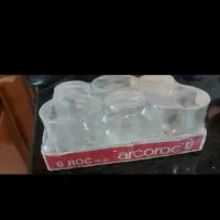 ۷ دست استکان آرکروک قدیمی انگشتی اصل فرانسه نو