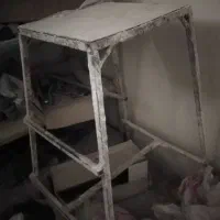 چهار پایه و نردبان فلزی سنگین بنایی|مصالح و تجهیزات ساختمان|اندیشه, اندیشه فاز ۴|دیوار