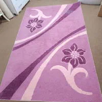 گلیم فرش ۴ متری تمیز.     و یک عدد پرده حریر ساده