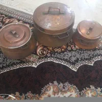 دیگ مسی در ظروف قدیمی