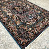 فرش تمام نخ کاشان ۷۰۰ شانه