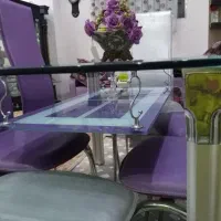 میز نهار خوری خارجی ۶ نفره