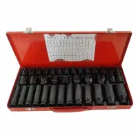 جعبه بکس 35 پارچه درایو 1/2 فشارقوی مخصوص بکس بادی