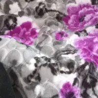 پتو گل دارساده یه نفره حراج