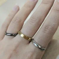 انواع انگشتر نو و کارکرده استیل