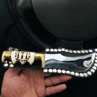 چاقوترکمنی نو|کلکسیون اشیاء عتیقه|گرگان, |دیوار