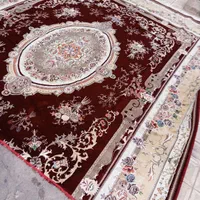 فرش3در3برش خورده تمام نخی سالم سالم|فرش|تبریز, |دیوار