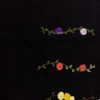 جوراب های زیبای گلدوزی شده|لباس|تبریز, |دیوار