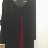 شومیز مشکی مناسب ۴۶ تا ۴۸