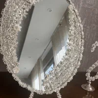 اینه وشمعدان شیک مناسب عروس|صنایع دستی و سایر لوازم تزئینی|اصفهان, بهارانچی|دیوار