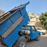 حمل خاک نخاله تخریب مصالح شن اجر..نیسان کمپرسی