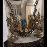 خریدار و فروش آینه شعمدان برنزی
