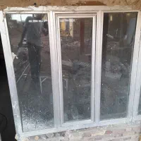 درب ۳لنگه وپنجره دو جداره سالم