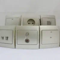 کلید پریز خیام الکتریک(پارادایس) نو