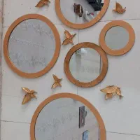 اینه های تزینی با پروانه ها همه یه جا ۶۰۰تومان