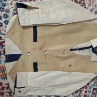 لباس مجلسی جلیقه پیراهن پسرانه پسرونه ست دوتیکه نو