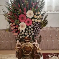 گل خشک شده تزئینی|گل مصنوعی|اصفهان, منتظرالمهدی|دیوار