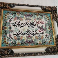 تابلوفرش ماشینی برجسته|تابلو فرش|بستان آباد, |دیوار