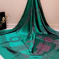 روسری ابریشم ژاکارد وارداتی