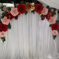 گل کاغذی،گل دکوراتیو،تم تولد،دیزاین،گل آرایی