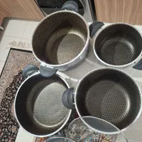 قابلمه تفلون ۷ پارچه|ظروف پخت‌وپز|تهران, علم و صنعت|دیوار