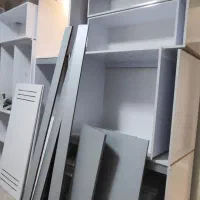 کابینت هایگلاس پلکانی/استفاده نشده(دست دوم)|مصالح و تجهیزات ساختمان|شیراز, زرهی|دیوار