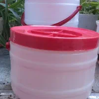 دبه پلاستیکی ۱۰ کیلویی و ۵ کیلویی