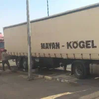 تریلی کانتین چادری ترانزیت کانتینر