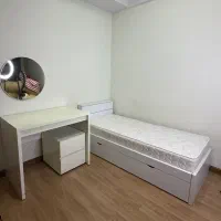 سرویس خواب سفید تک نفره