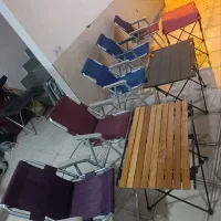 میز المینیوم تاشو صندلی سوئدی همنورد طبی فیکس|کوهنوردی و کمپینگ|مشهد, فارغ التحصیلان|دیوار
