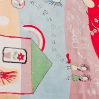 فرش کودک|فرش|قم, هنرستان|دیوار