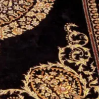 جفت قالیچه ۳ متری ابریشم قم ورساچه