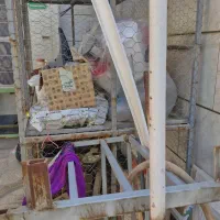 قفس دوطبقه مرغ وخروس|لوازم جانبی حیوانات|امیدیه, |دیوار