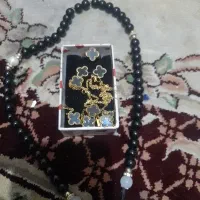 ست گردن بند ودستبند پابند گوش واره وموزره زنانه