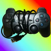 دسته بازی با کیفیت دوبل شوک پاناتک USB