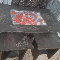 میز پرده همراه با والان