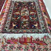 ۴ تخته ۶ متری و ۲ تخته زرونیم دستباف ۵۵ م|فرش|لردگان, |دیوار